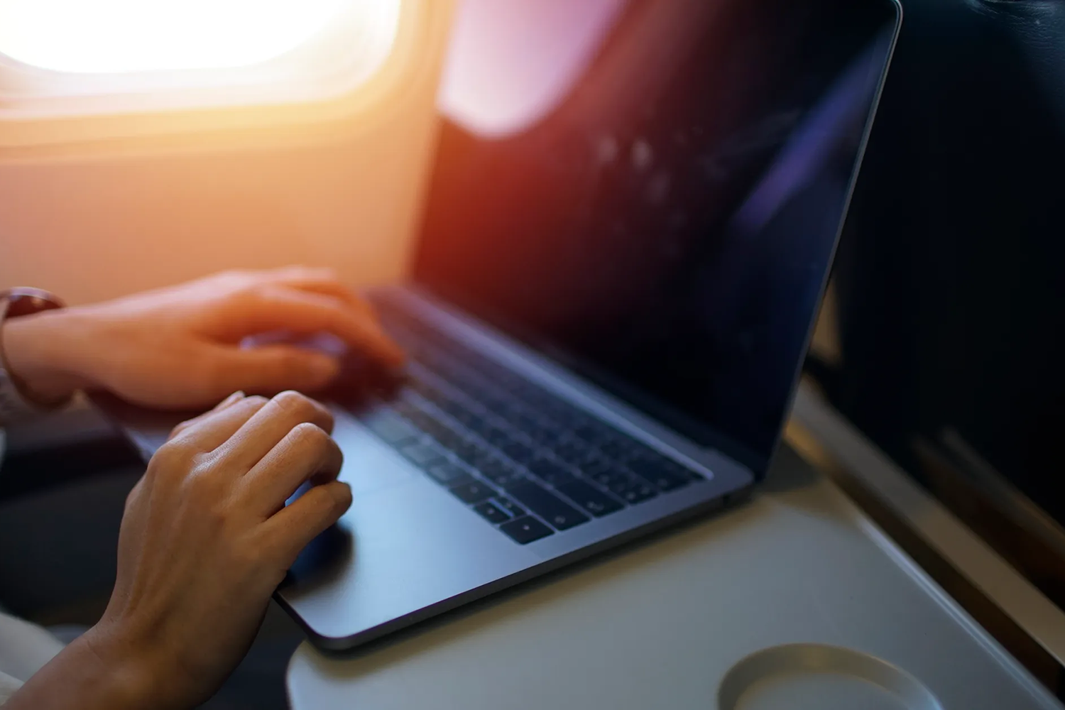 Oplossingen voor werken tijdens vliegreizen