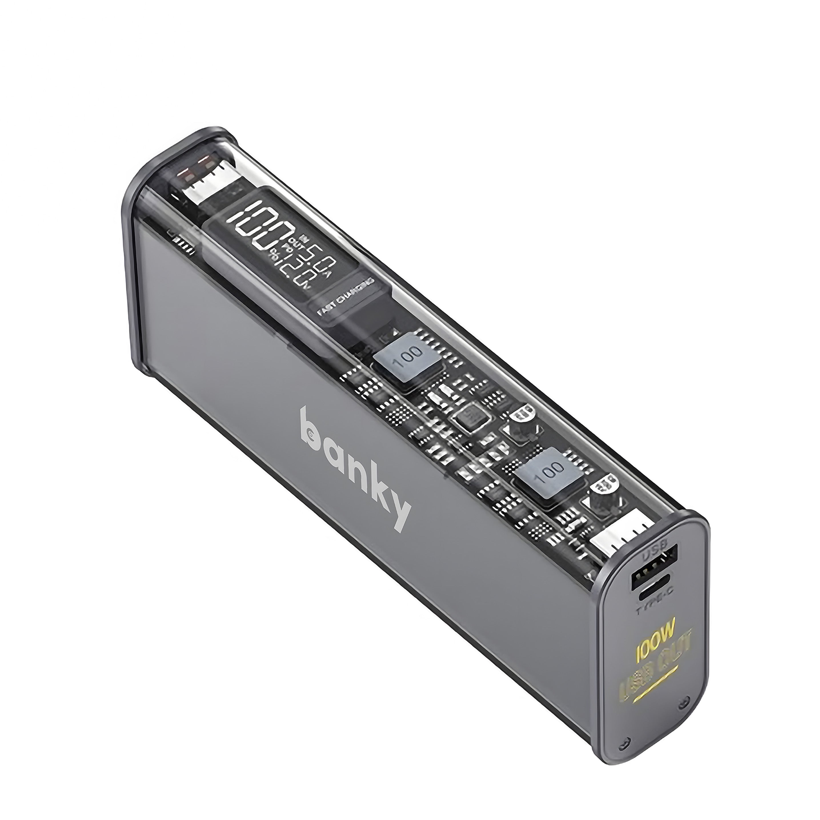 Banky laptop powerbank 20.000mAh met 100W USB-C voor het laden van je laptop