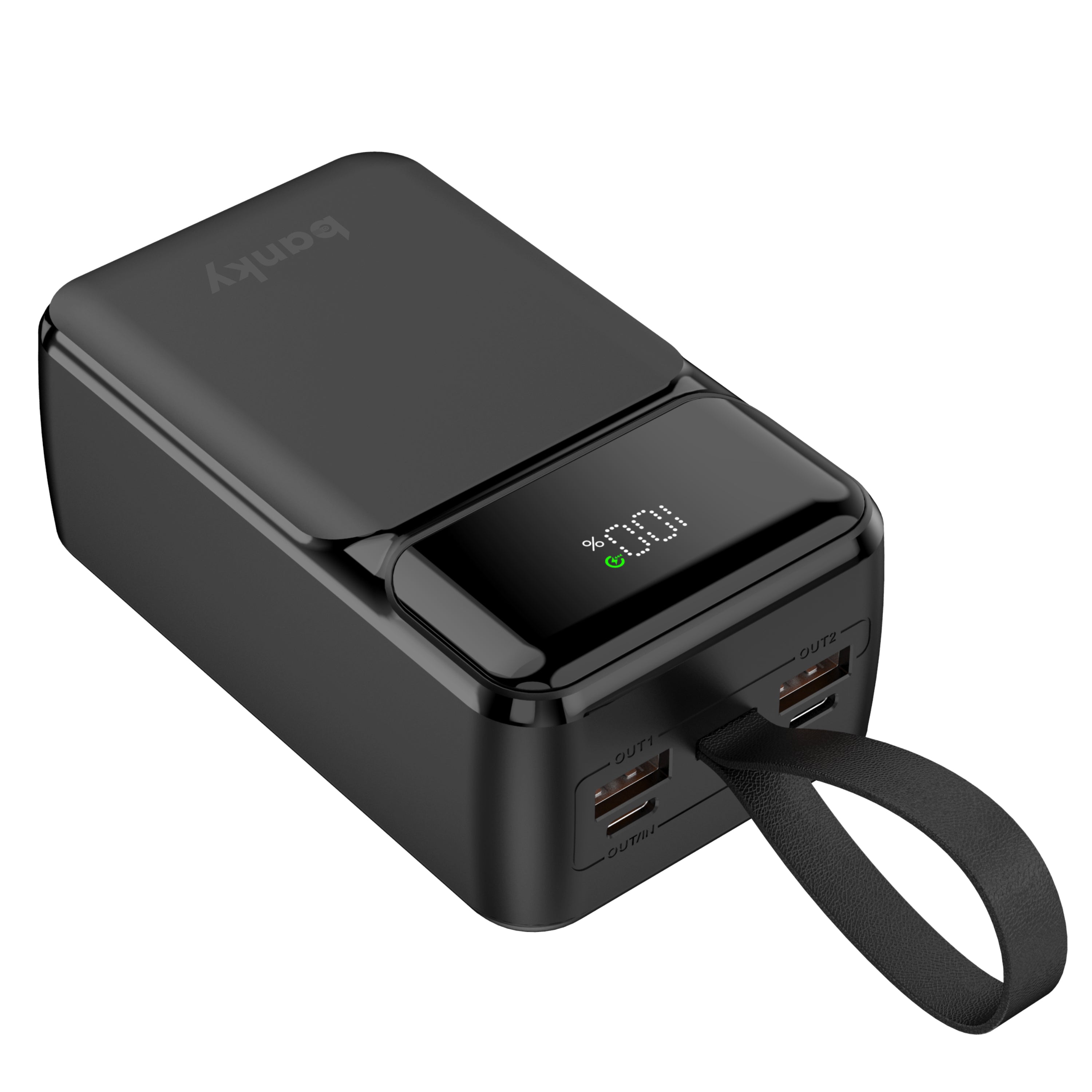 Banky laptop powerbank 27.000mAh met 65W USB-C snelladen