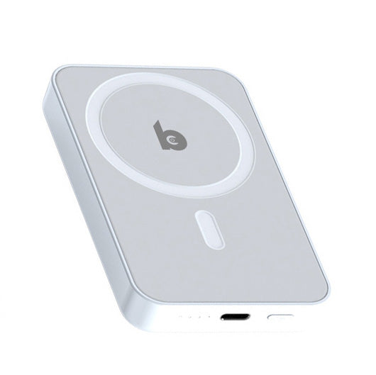 Banky draadloze MagSafe powerbank 10.000mAh in het wit voor iPhone
