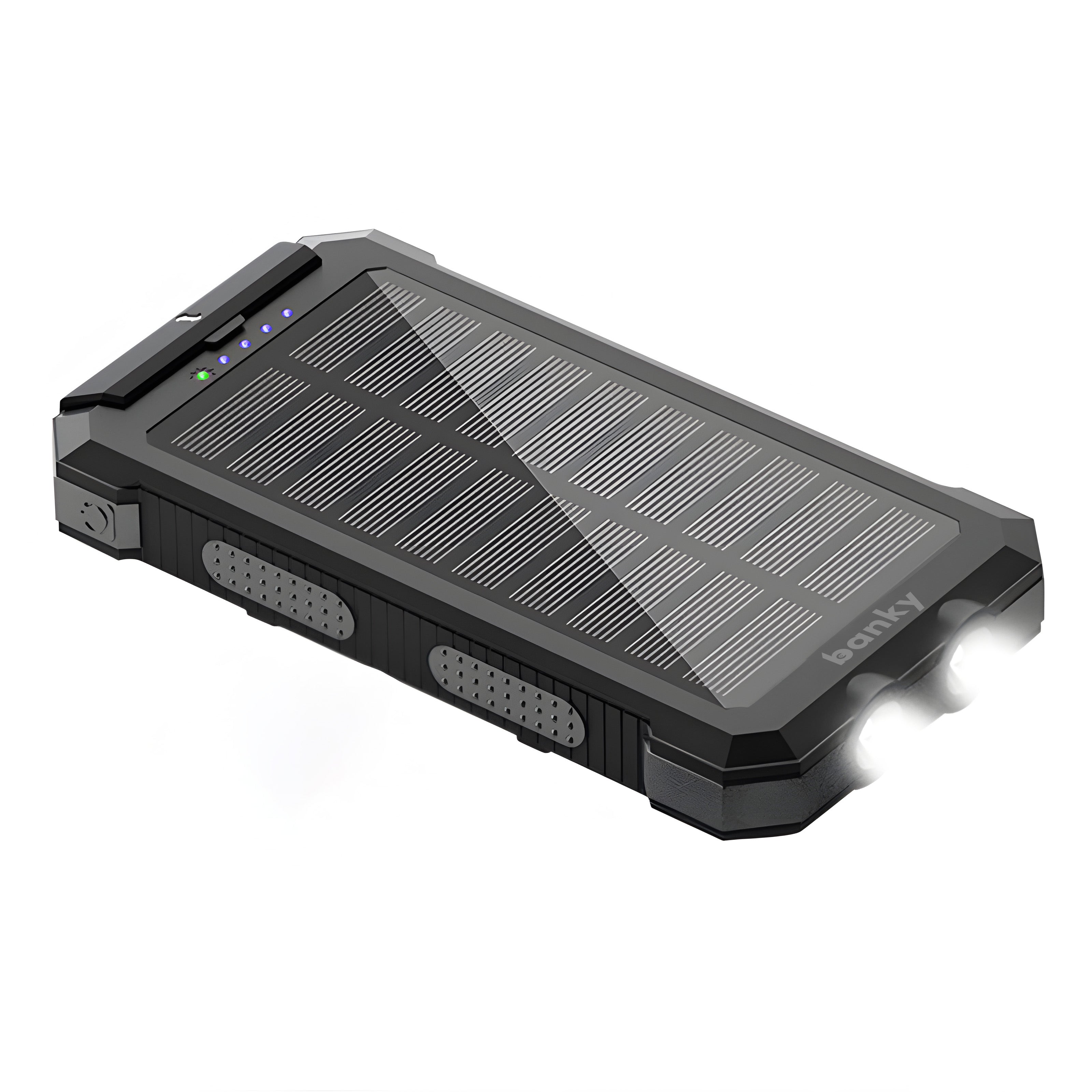Banky solar powerbanks — waterbestendige powerbanks op zonne-energie voor outdoor