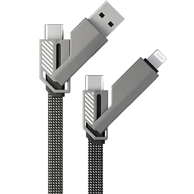 lightning usb c usb a 4 in 1 140W kabel review