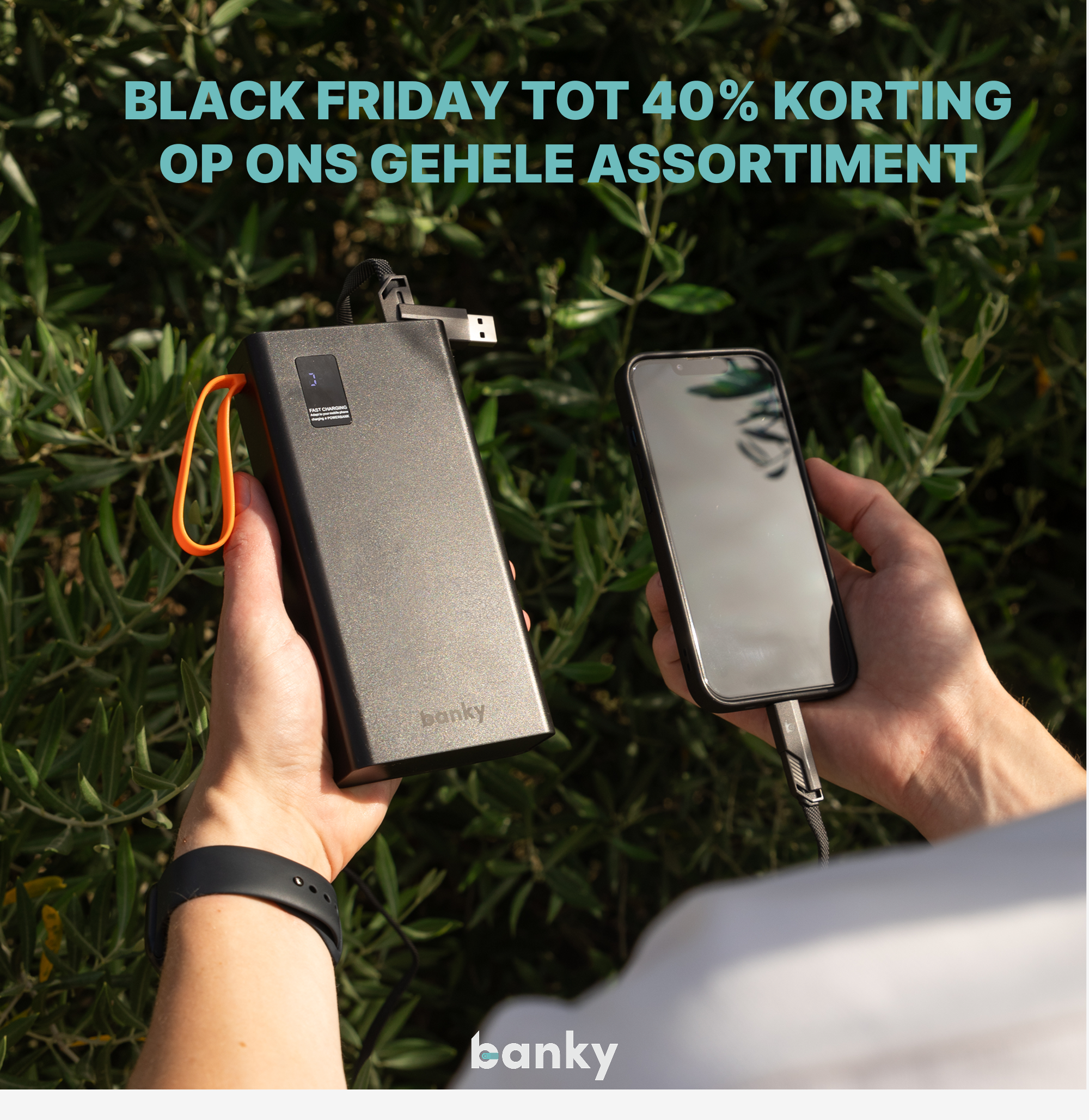 black friday powerbank korting