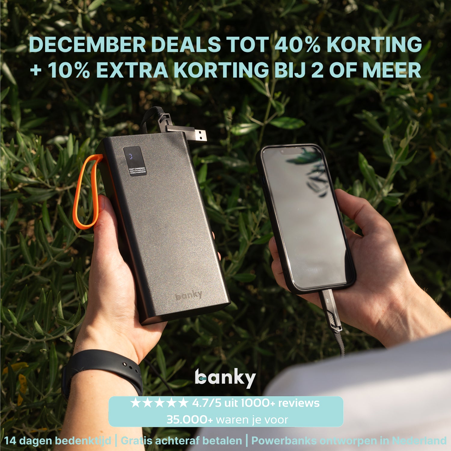 Powerbank kopen met korting