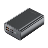 Banky laptop powerbank 30.000 mAh 45W met display en USB-aansluitingen