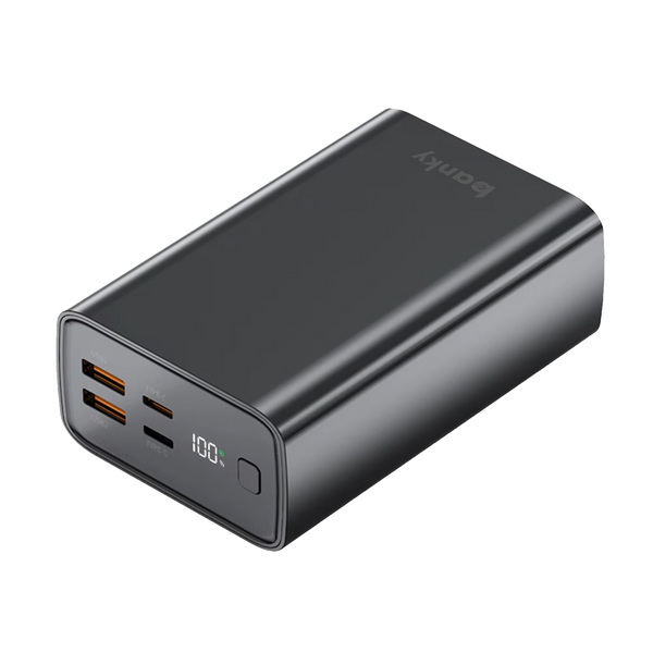 Banky laptop powerbank 30.000mAh met USB-C en 45W snelladen