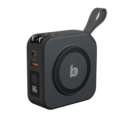 Banky 5-in-1 Travel Powerbank 10.000mAh met MagSafe, ideaal voor reizen