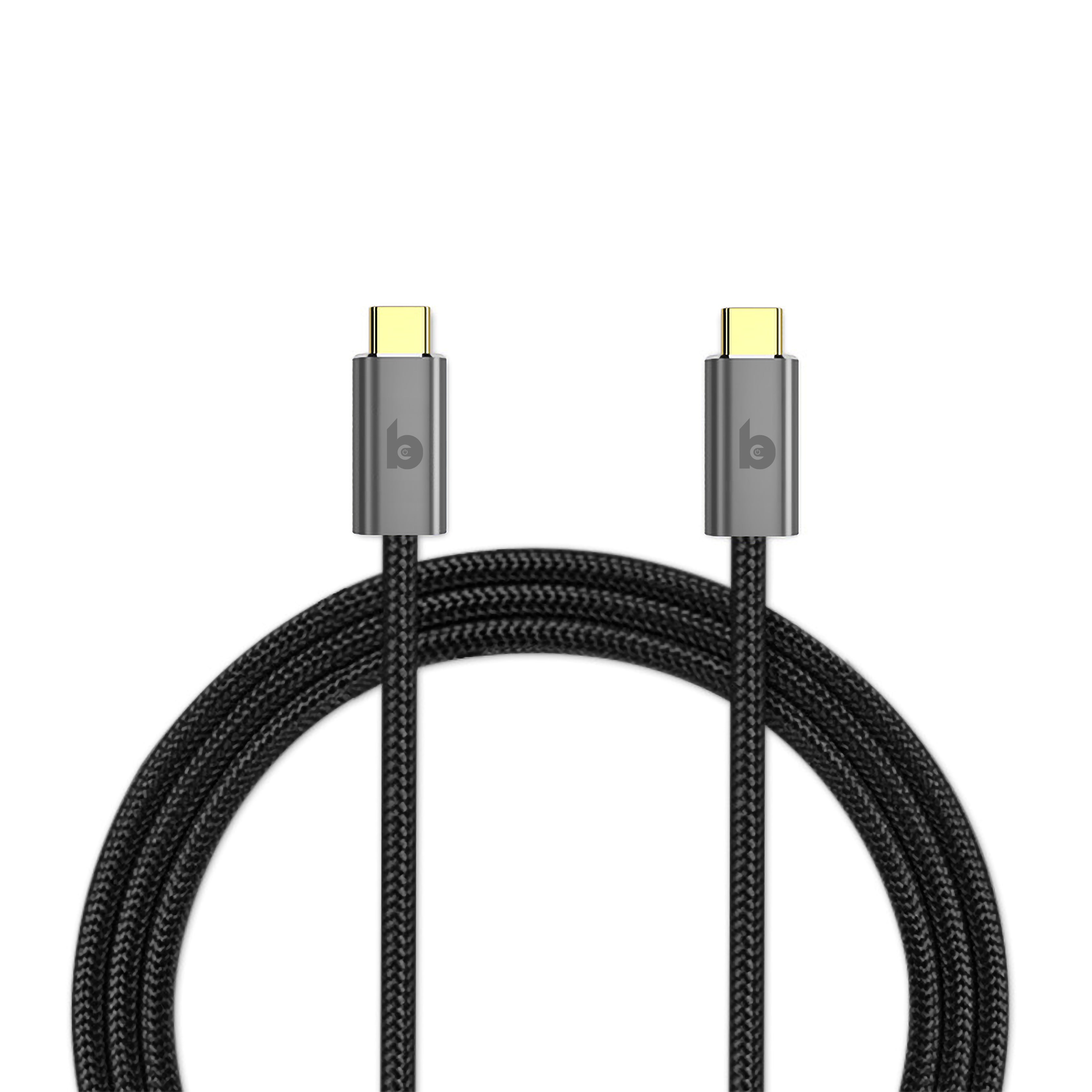 Banky USB-C snellaadkabel met bescherming, voor werk en reizen