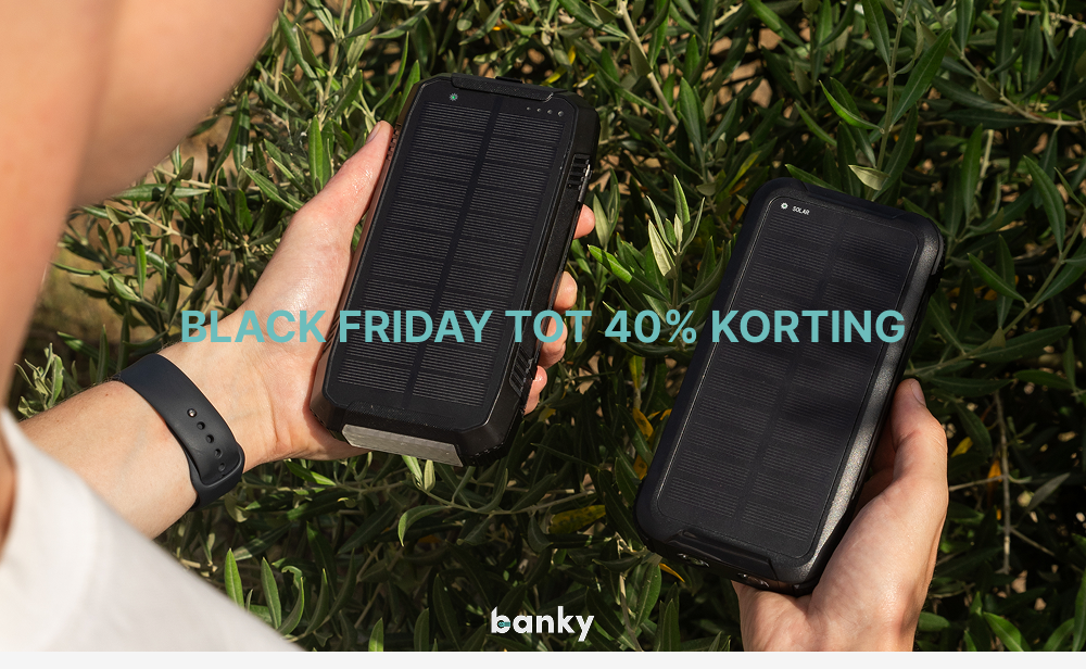 Black friday korting powerbank
