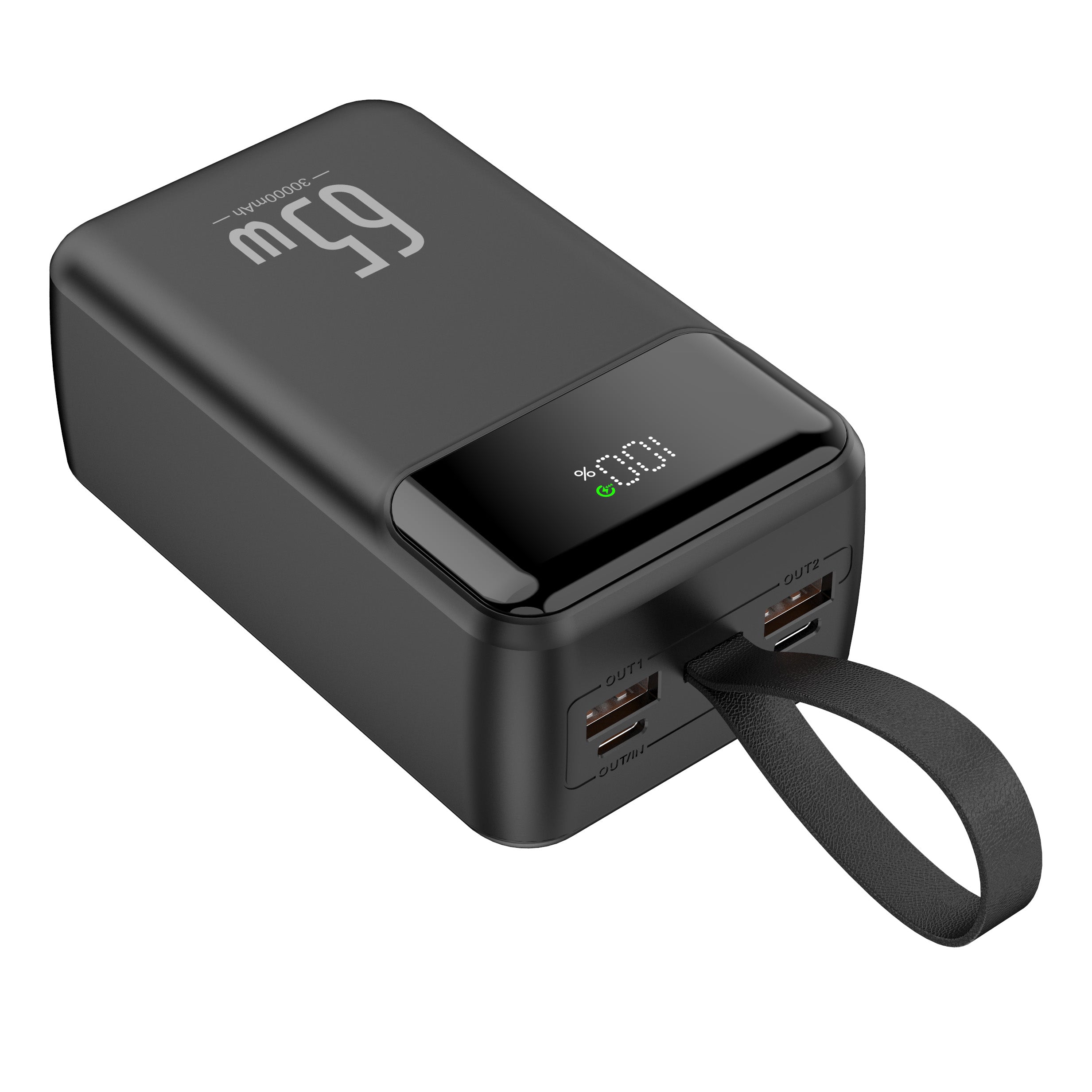 Laptop Powerbank met USC C en 65W snelladen - geschikt als noodpakket