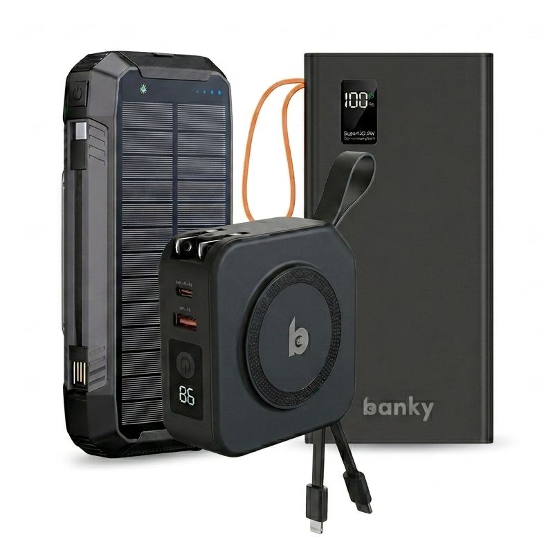 Banky powerbanks — alle powerbanks van 5.000 tot 80.000mAh